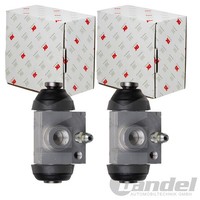 2X NK Radbremszylinder Hinten Passend FÜR CitroËN C3 C4 DS3 DS DS Trommelbremse