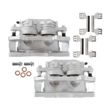 2Pcs Front Disc Brake Caliper with Bracket Replacement for Cadillac CTS STS