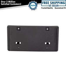 Front License Plate Bracket Black Fits 2015-2017 Chrysler 200
