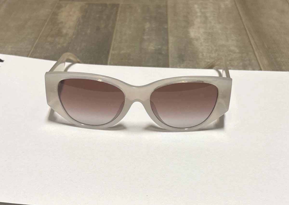 Tory Burch Sunglasses Off white frames ?? Tory Burch TY7216U S (52 - 18) with Grey lenses and Grey  main image 3