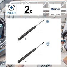 2x ORIGINAL® Meyle Stoßdämpfer Hinten passend für Nissan JUKE JUKE Van