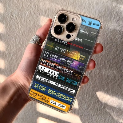 Ice Cube Albums Cassette Collection Retro Phone Case