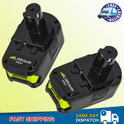 2X 18V 5Ah Original Akku für RYOBI One+ Plus Lithium RB18L50 P108 P104 Batterie