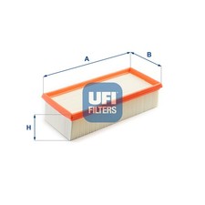 Luftfilter UFI 30.253.00 Filtereinsatz für RG SMART 454 MITSUBISHI FORFOUR COLT