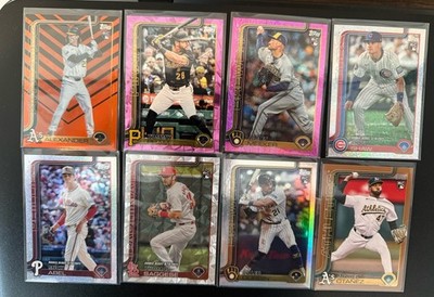 50% off! 2025 Topps Update Parallels  You Pick - Rainbow, Gold, Holo & more FS
