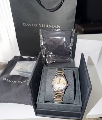 David Yurman Classic Quartz Watch   18K Gold & Diamond   30mm
