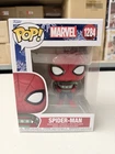 W/ PROTECTOR Funko Pop Spider-Man Holiday Sweater Marvel 1284