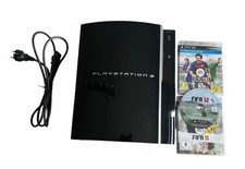 Sony PlayStation 3 Fat Spielekonsole PS3 Schwarz Piano Black mit Fifa 11 - 13