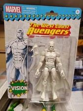 VISION WHITE Marvel Legends West Coast Avengers Retro Series 2022 6  Figure