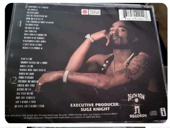 1996 デッドストック 2pac all eyez on me オリジナル版 1996 デッドストック 2pac all eyez on me オリジナル版 - メルカリ