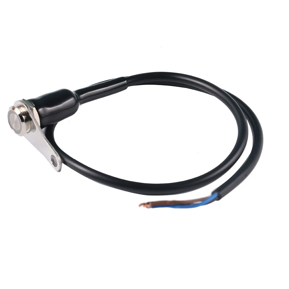 Indicador LED Verde Universal 12V Manillar Moto Botón Auto Retorno Foto 3 de 4