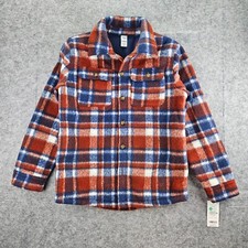Carter's Kid Plaid Fleece-Lined Shacket NWT Size 14