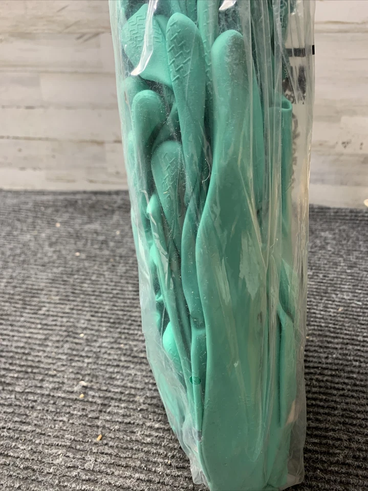 Guantes Stansolv Af-18, puño plano, forrados flocados, talla 9, bolsa verde de 6 pares Foto 3 de 4