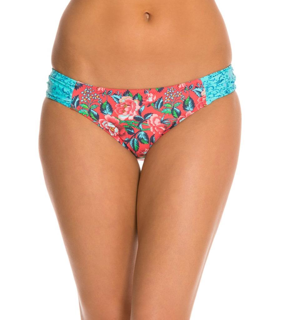 NWT Profile Blush by Gottex Shangrila Side-Tab Hipster
