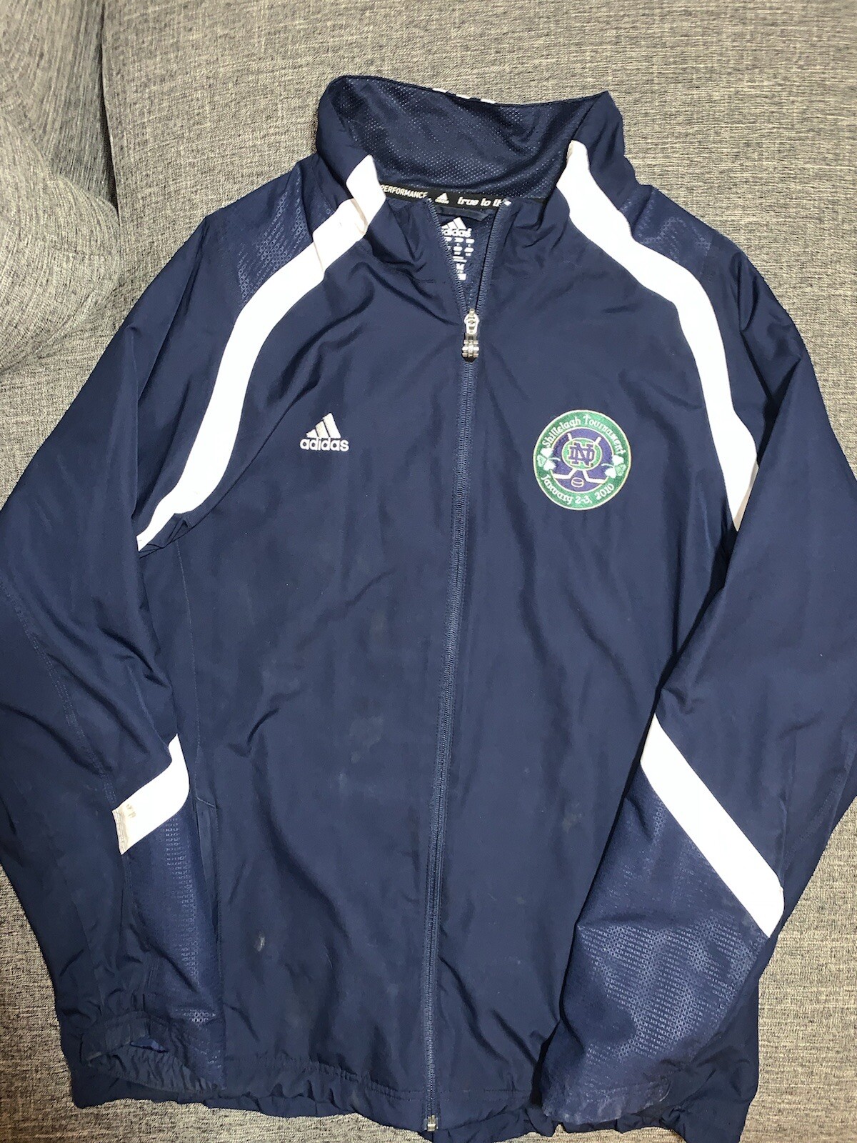 Adidas Notre Dame Fighting Irish Jacket 