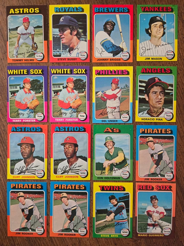 1975 TOPPS MINI BASEBALL YOU PICK #8 - #658 ****FREESHIPPING - Image 3 of 4