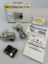 NIKON COOLPIX 775 DIGITAL CAMERA - NO CHARGER