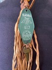 Post Apocalyptic Leather Fringe 1950's Hotel Key Necklace From Resident Evil 3 — photo 5