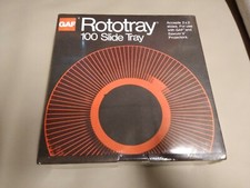 GAF Rototray 100 Photo Slide Tray 2X2 Slides GAF  Sawyer projectors NEW SEALED