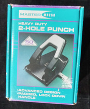 Master Heavy Duty 2 hole Padded Punch MP250