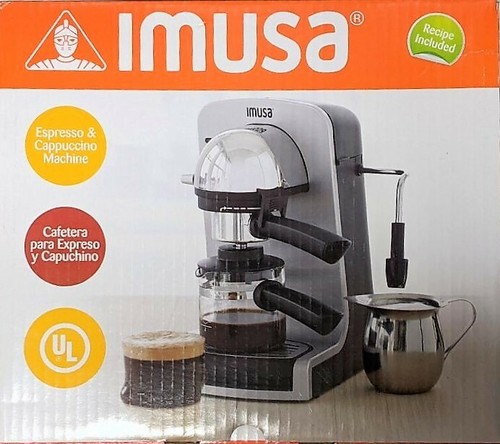 IMUSA Espresso and Cappuccino Machine 4 