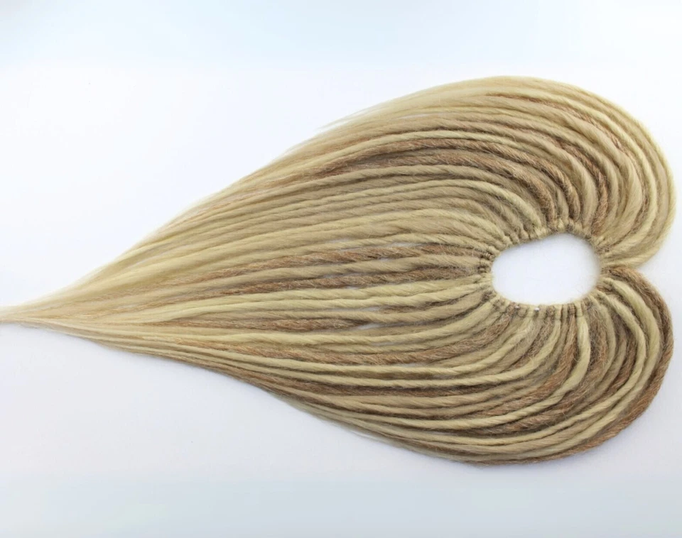 Blonde Dread Falls, Dreadfall, Ponytail Dread on Hairband Hair Tie, Locs, Rasta - Image 3 of 4