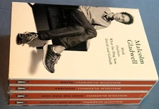 SET OF 4 BOOKS: BLINK, OUTLIERS, WHAT THE DOG SAW, DAVID & GOLIATH BY GLADWELL