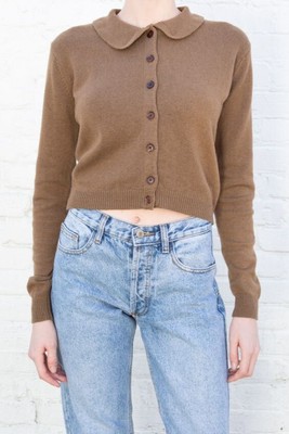 brandy button up sweater