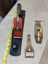 VINTAGE WESTLINE 14”  PLANE 4H6219 Blade Lock WOODWORKING PLANE 2” Blade