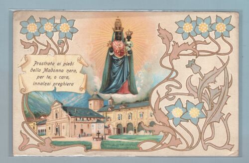 CR2126 Cart.Regionali: Santuario di Oropa Madonna nera - viagg.1907
