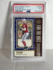 2020 Panini Legacy For the Ages Tom Brady BLUE/50 PSA 9 REGISTRY