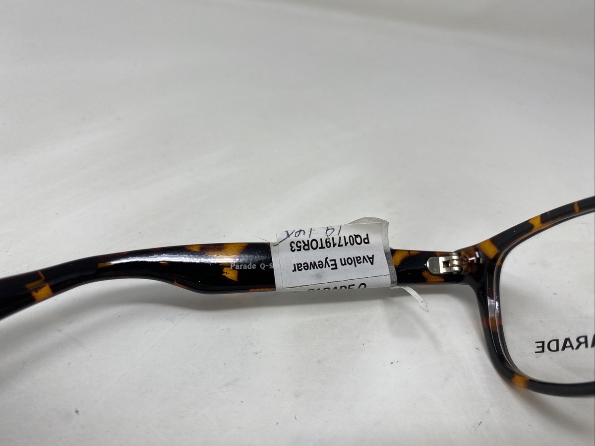 Parade PQ01719 TORTOISE 53-19-145 Plastic Full Rim Eyeglasses