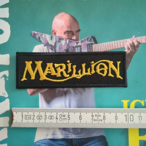 Marillion - Logo Aufnäher / Patch - Rock & Heavy Metal Sammlung, Hardrock, Kutte - Bild 1 von 1