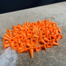 100 pcs 1/24 1/25 Scale Traffic Cones for RC/Model Car/Truck/Race Track/Diorama