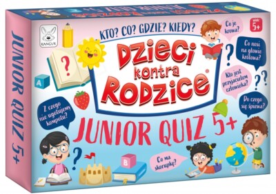 5904988175543 GRA DZIECI KONTRA RODZICE JUNIOR QUIZ 5 KANGUR