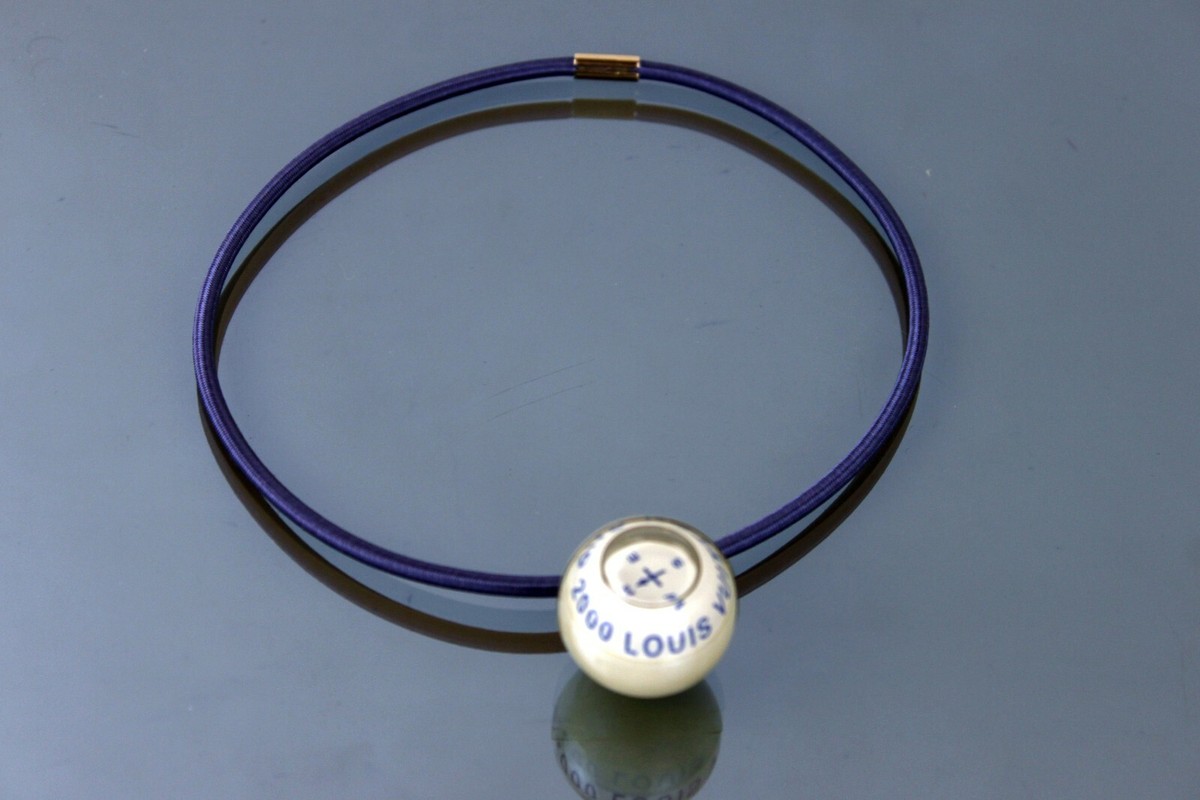Louis Vuitton LV Cup 2000 Compass Necklace w/ Pendent Women's