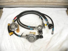 Vintage Waterlung Hydronaut and AMF Voit Swimaster MR12 Scuba Regulator Setup