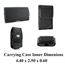Universal Pouch Case for Flip Phone or Smartphone Up To 4.40x2.50x0.60 Inch