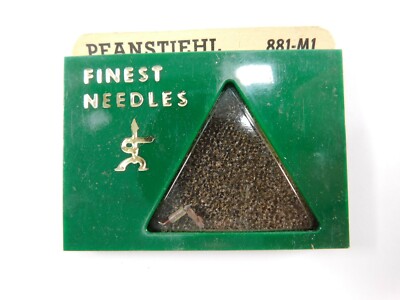 NOS Vintage Pfanstiehl Sapphire NEEDLE 881-M1  Replaces Webster Electric B-1 B-2