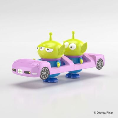 No. DP-06 Rakupla Tocotoko Toy Story Alien Set Open Car model kit