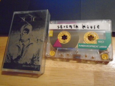 MEGA RARE Seventh House DEMO CASSETTE TAPE rock funk metal UNRELEASED Pittsburgh