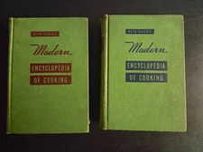 Meta Given's Modern Encyclopedia Of Cooking Vol 1 & Vol 2 Vintage 1951