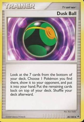Pokemon Card - Majestic Dawn 80/100 - DUSK BALL (uncommon) - NM/Mint