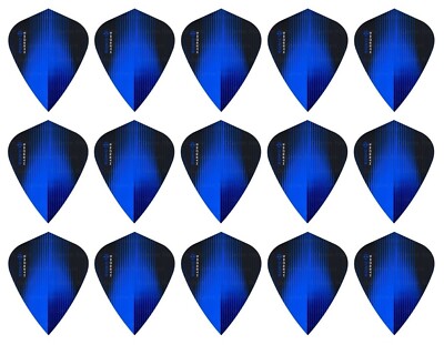 5 New Sets Harrows Sonic Kite Dart Flights   Ships w/ Tracking - Blue