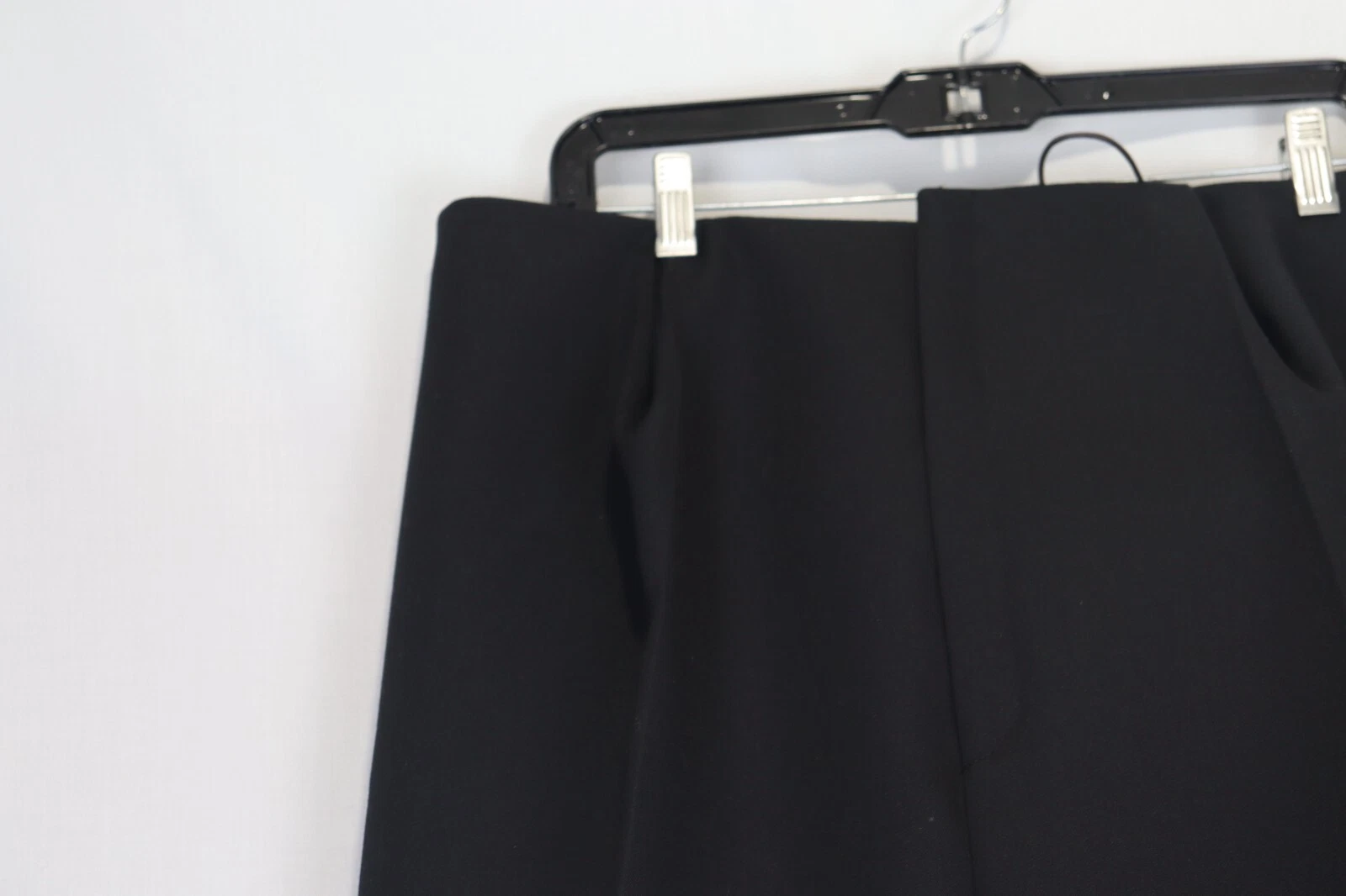 Bottega Veneta o1rshd1123 Pantaloni da taschino doppio logo lana compatta nero 52