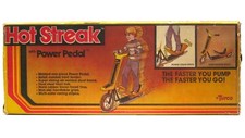 Vintage Turco Hot Streak Pedal Scooter Power Chain Drive Retro Mint Unused w/Box