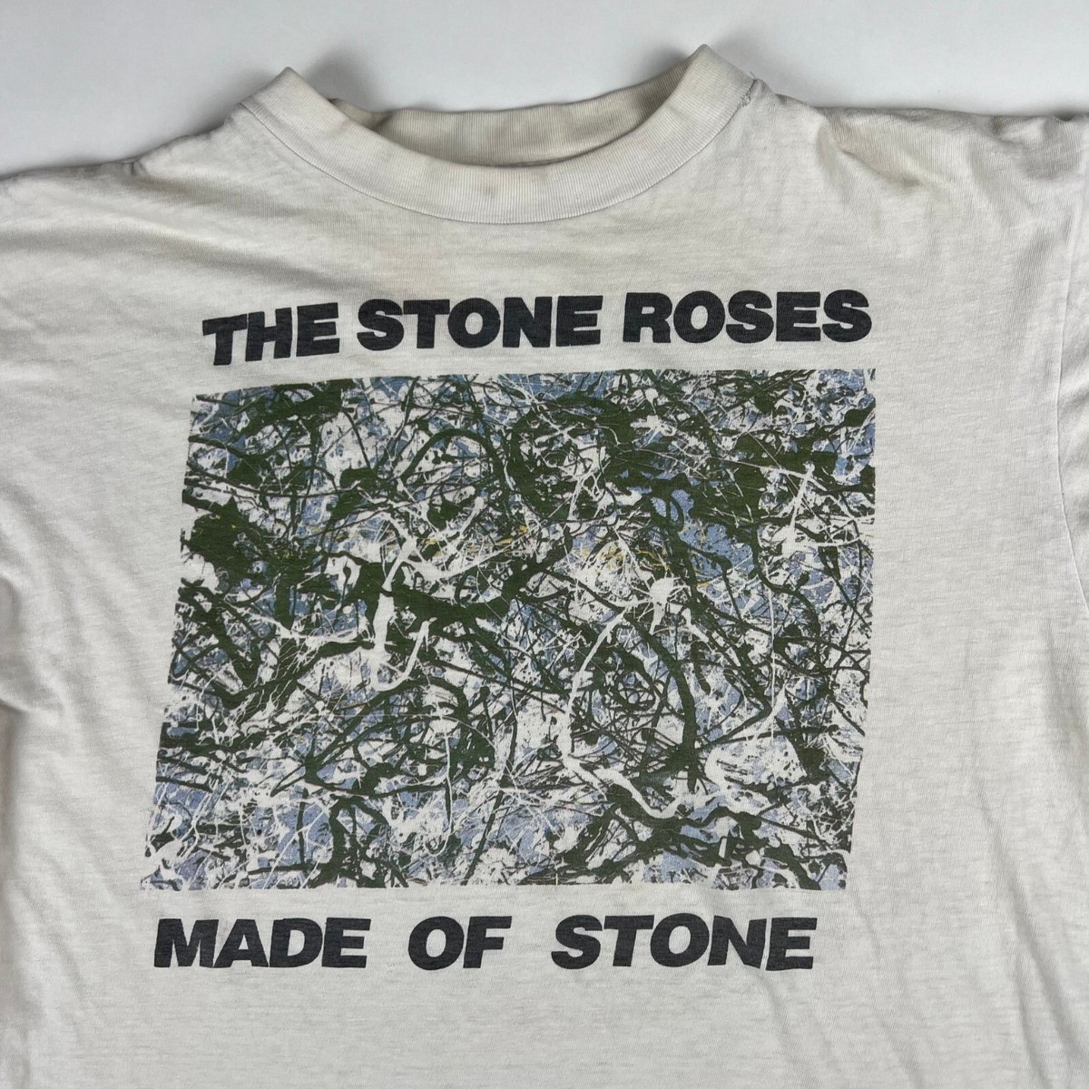 Vintage 1990 The Stone Roses Made Of Stone T-shirt Cotton Unisex