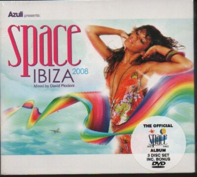 AZULI - SPACE IBIZA 2008 - MIXED BY DAVID PICCIONI CD/DVD '' NEU IN OVP  '' #FF25#