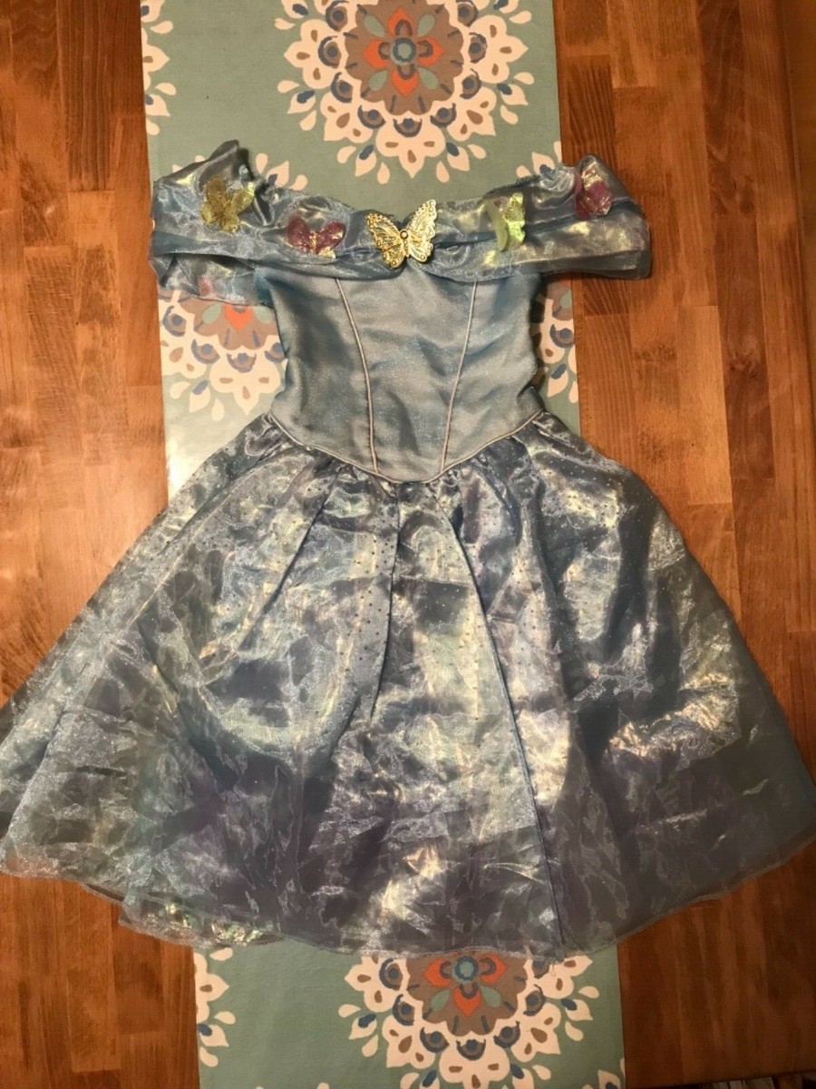 cinderella live action blue dress My First Cinderella Ball Gown Replica