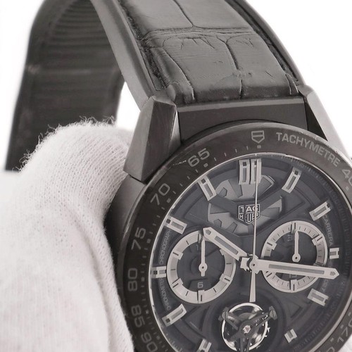 TAG HEUER CARRERA HEUER 02 TOURBILLON PHANTOM CAR5A8P.FC6415 MEN'S #HD300 | eBay